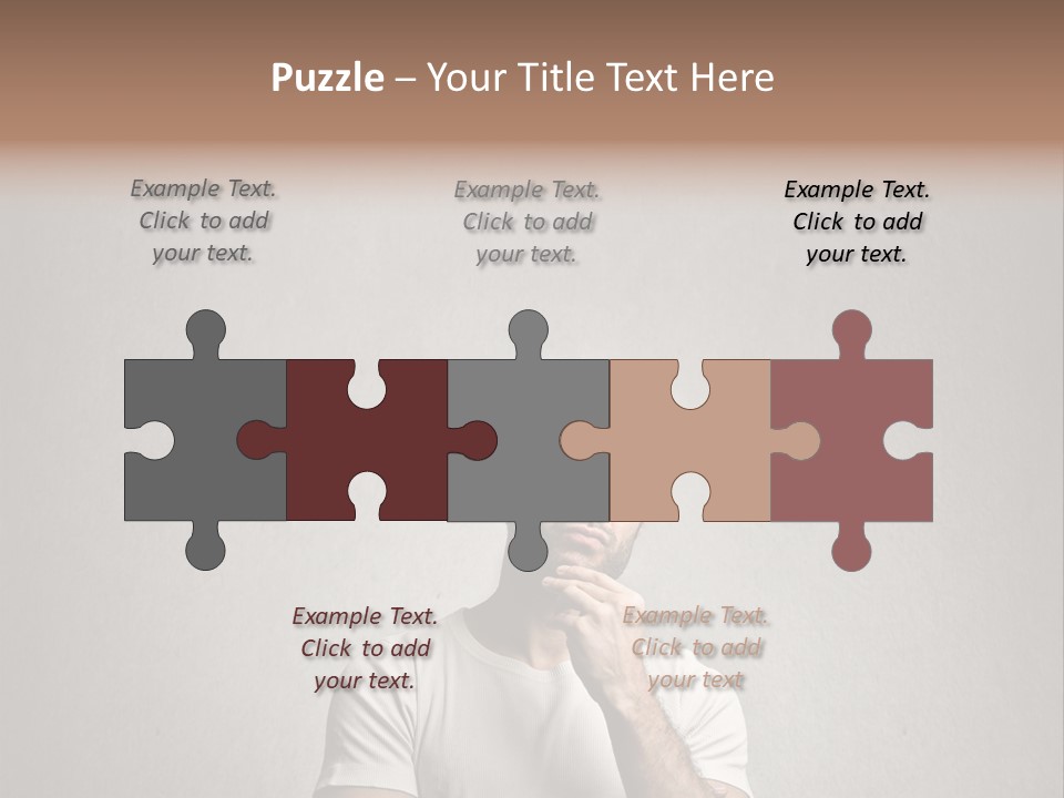 Beard Look Concept PowerPoint Template