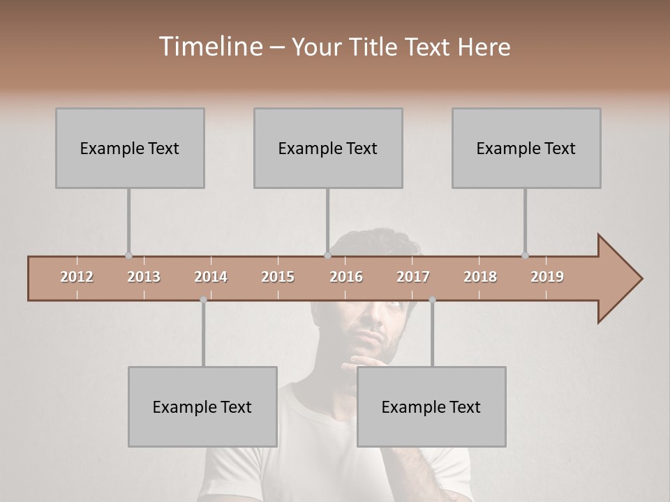 Beard Look Concept PowerPoint Template