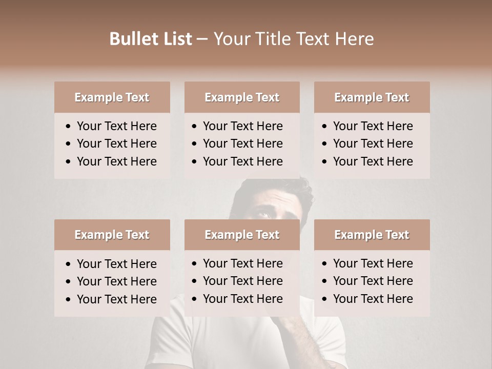 Beard Look Concept PowerPoint Template