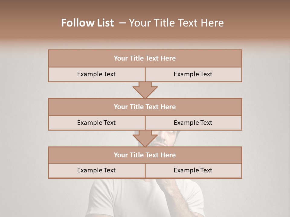 Beard Look Concept PowerPoint Template