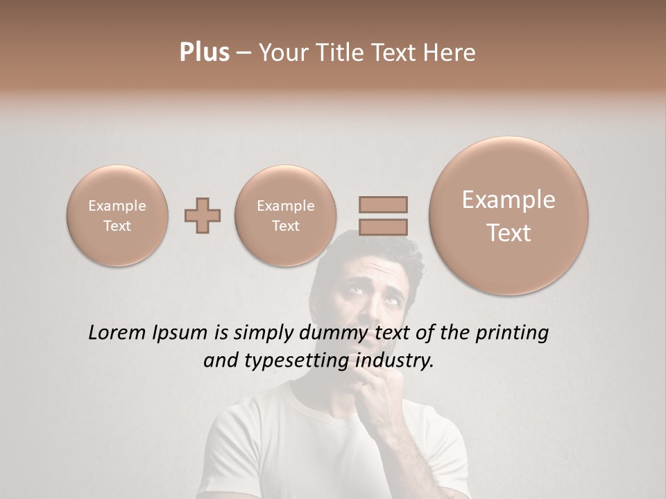 Beard Look Concept PowerPoint Template