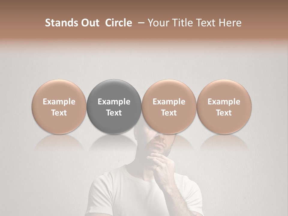 Beard Look Concept PowerPoint Template