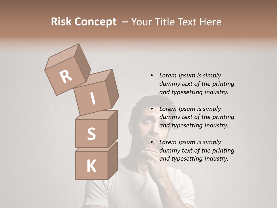 Beard Look Concept PowerPoint Template