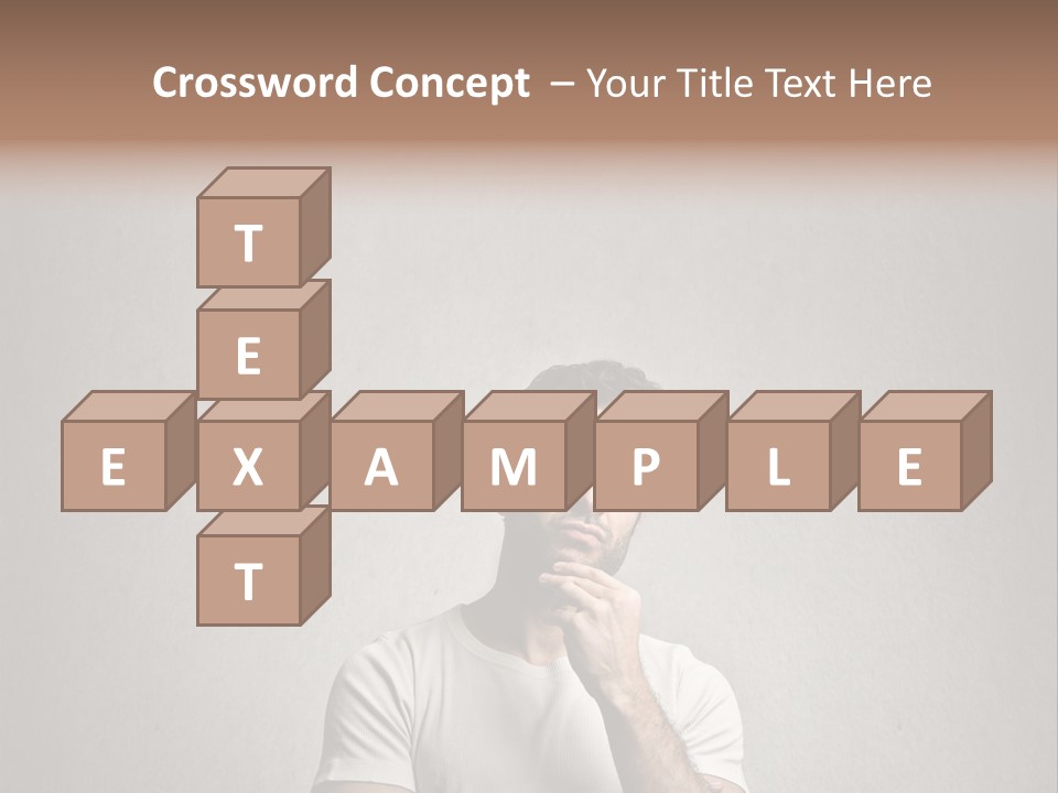 Beard Look Concept PowerPoint Template