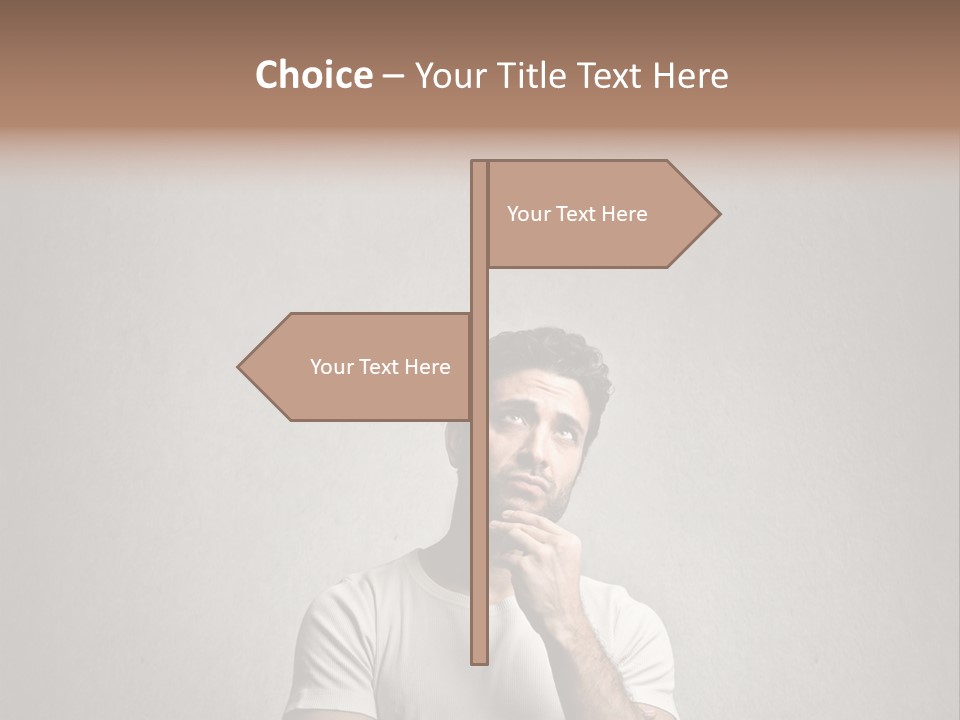 Beard Look Concept PowerPoint Template