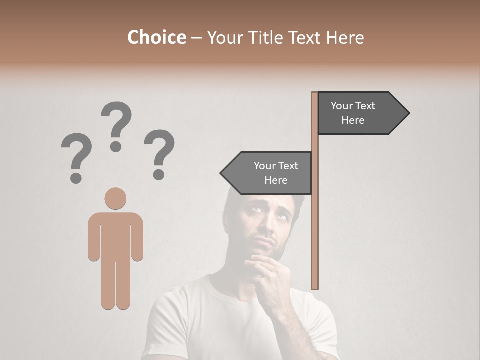 Beard Look Concept PowerPoint Template