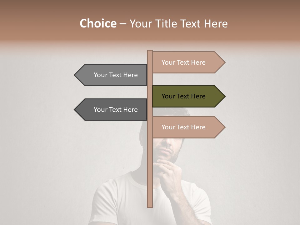 Beard Look Concept PowerPoint Template