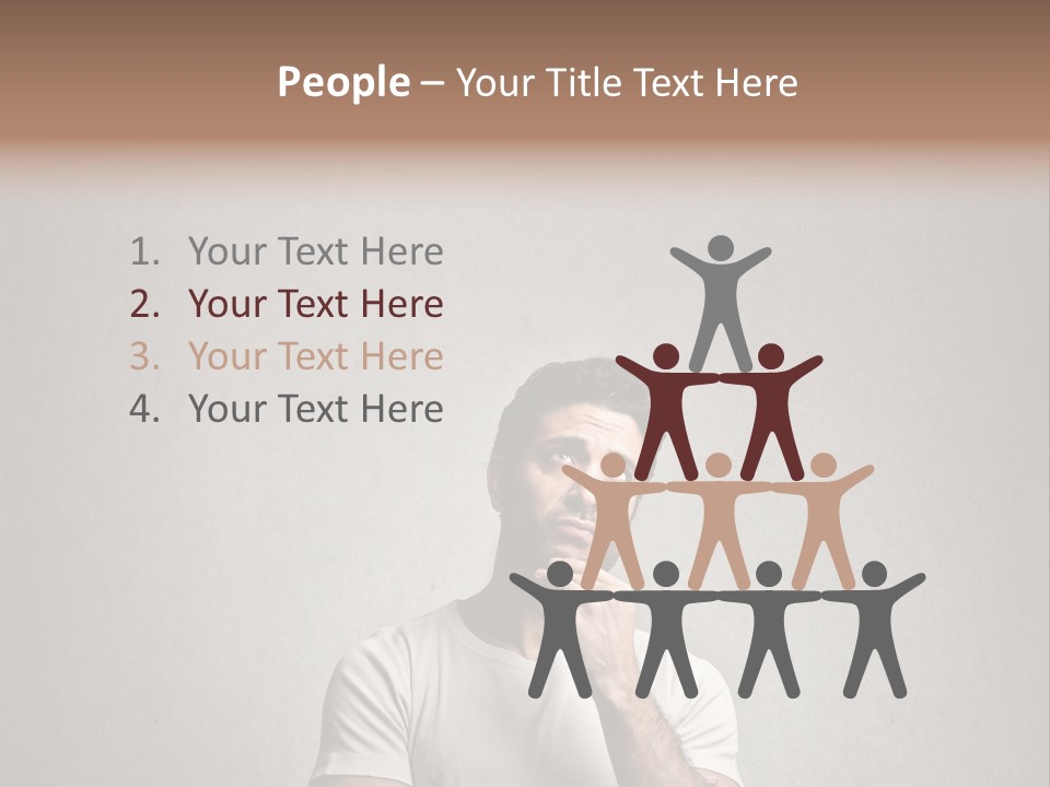 Beard Look Concept PowerPoint Template