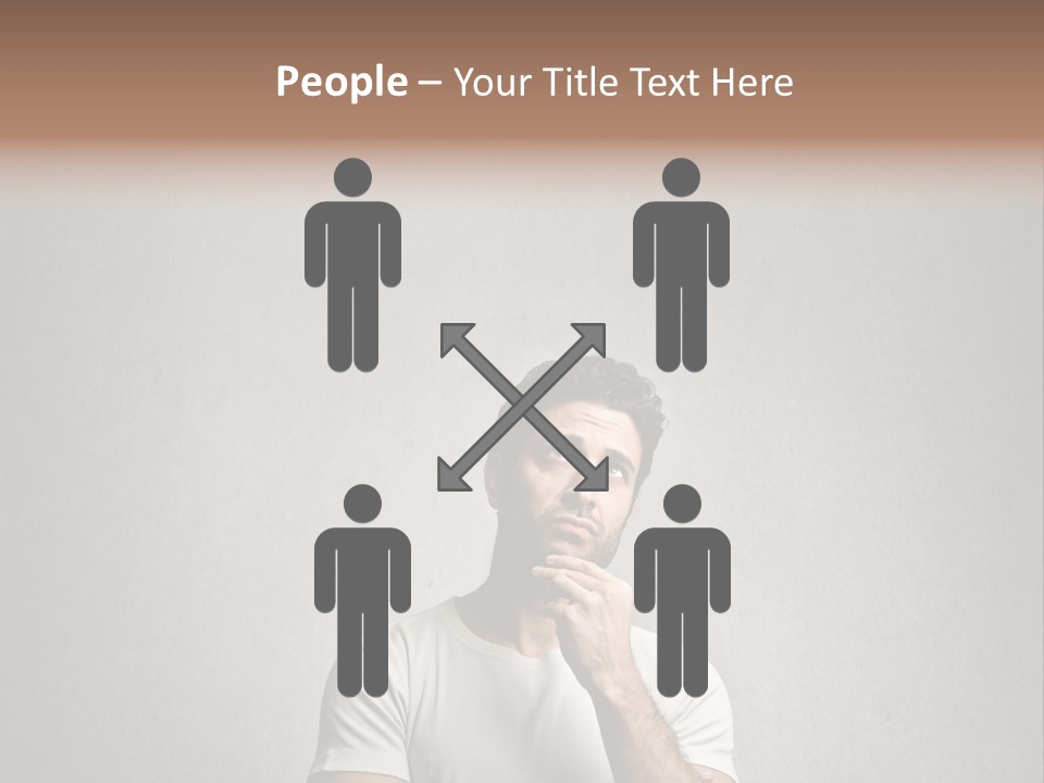 Beard Look Concept PowerPoint Template