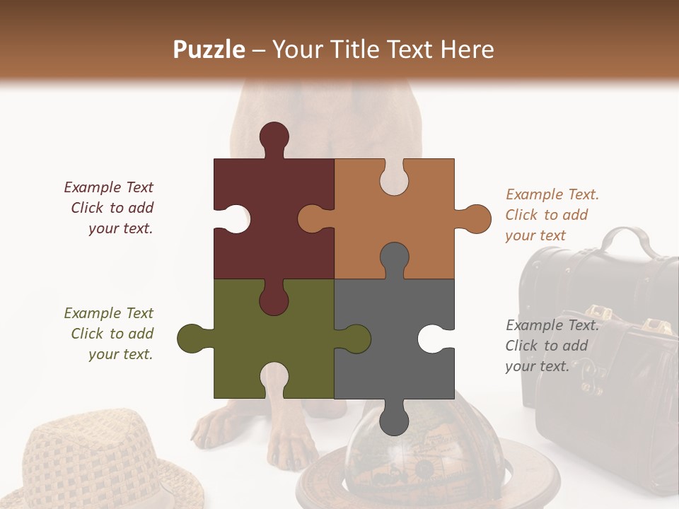 Globe Money Passport PowerPoint Template