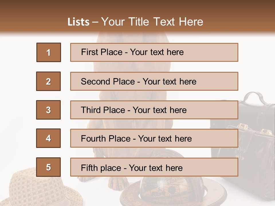 Globe Money Passport PowerPoint Template