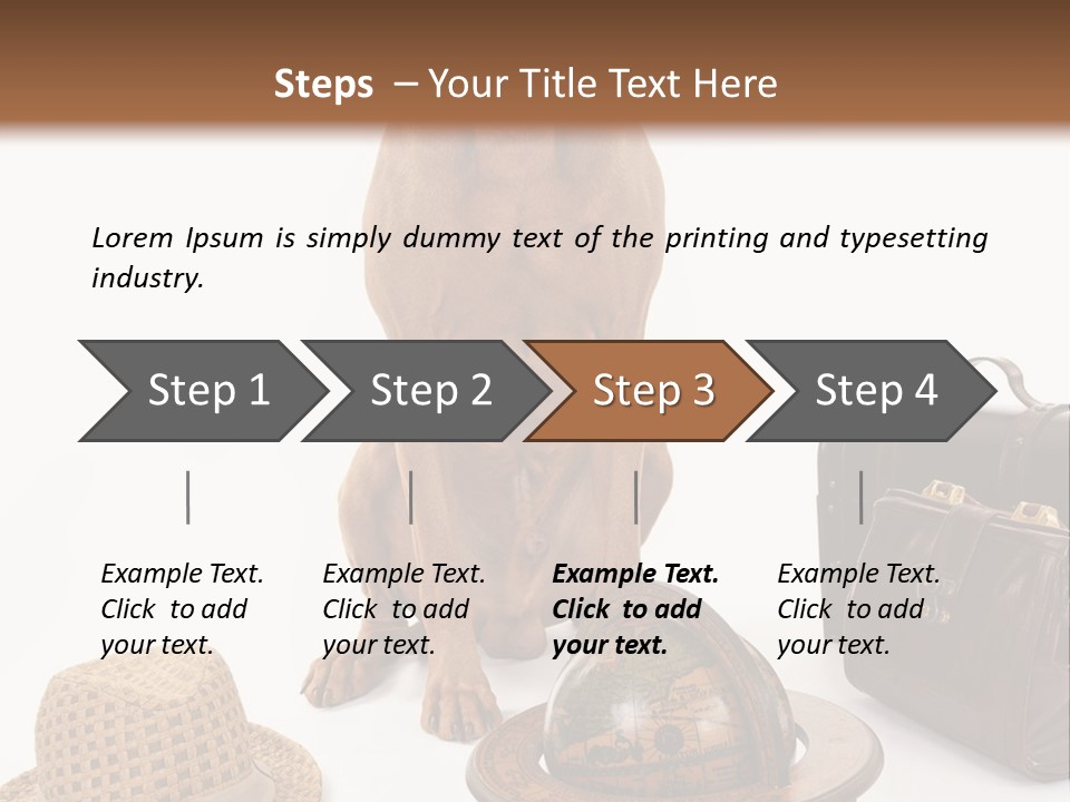 Globe Money Passport PowerPoint Template