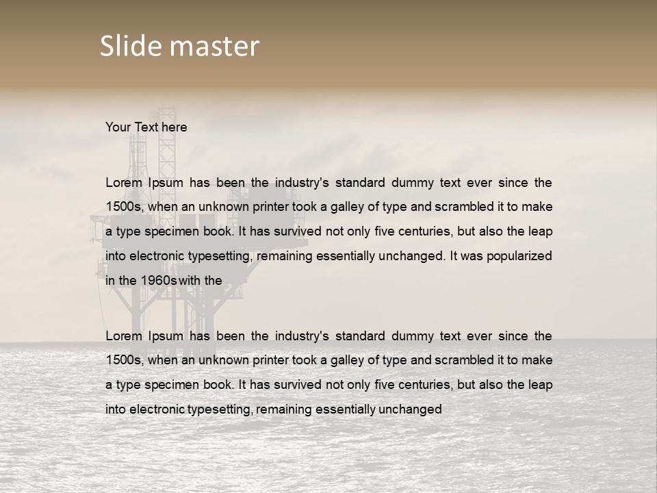 Maritime Marine Coastal PowerPoint Template