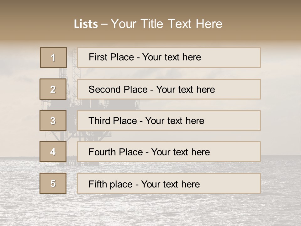 Maritime Marine Coastal PowerPoint Template
