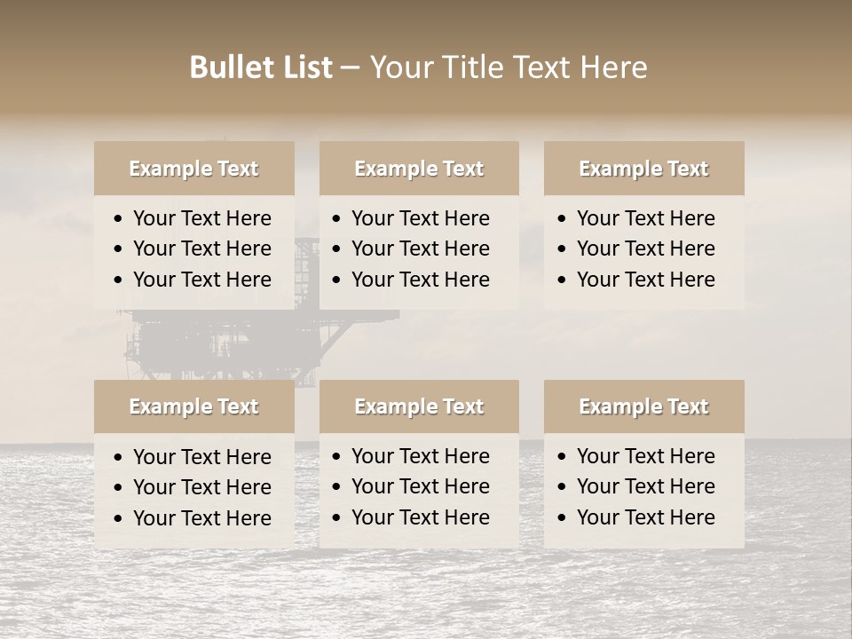 Maritime Marine Coastal PowerPoint Template