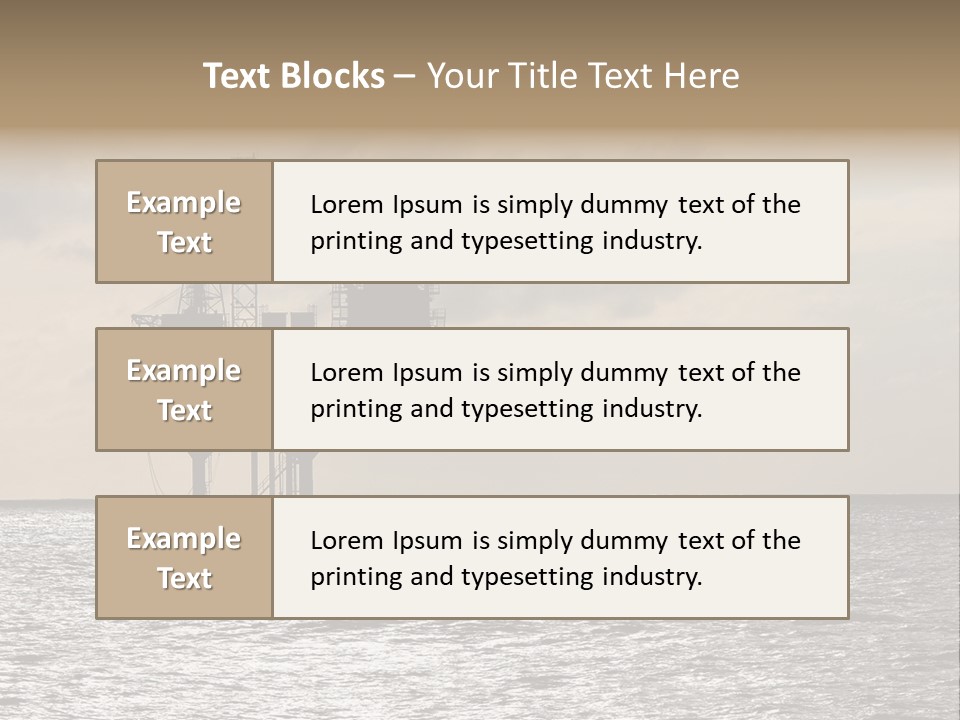 Maritime Marine Coastal PowerPoint Template
