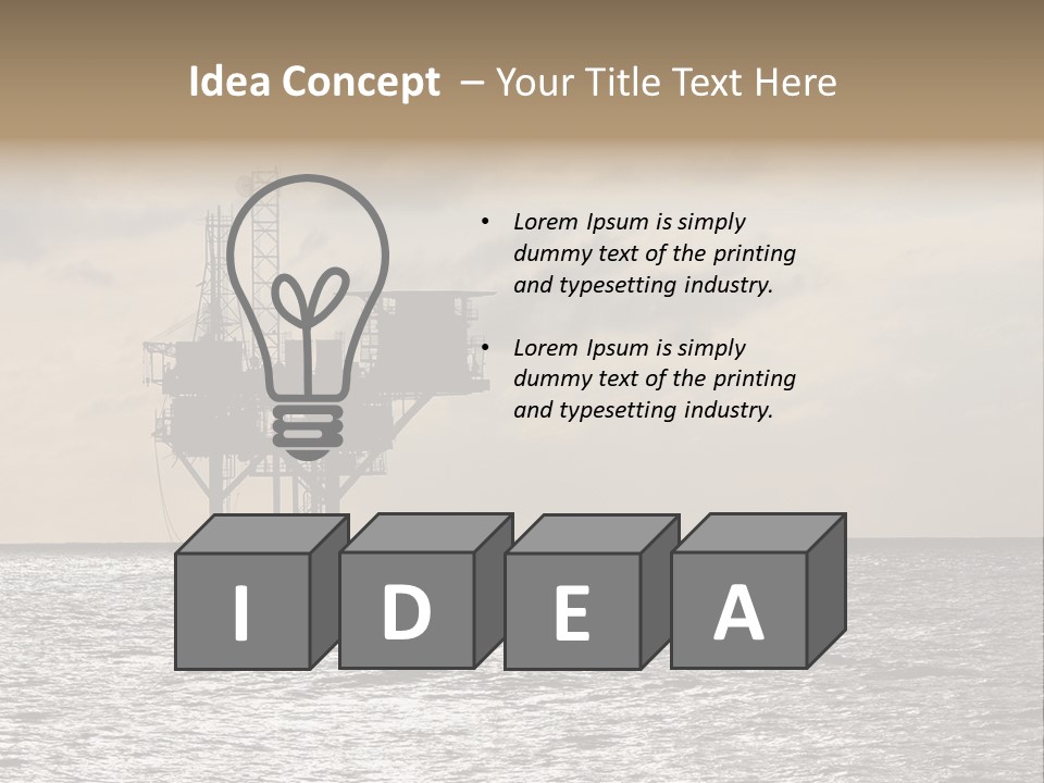 Maritime Marine Coastal PowerPoint Template