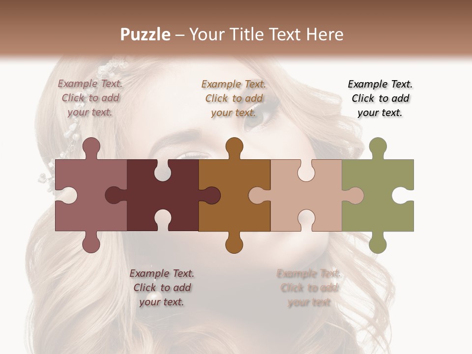 Space Needle Seattle Blue PowerPoint Template