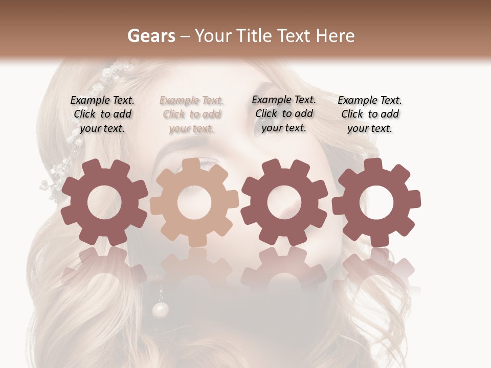 Space Needle Seattle Blue PowerPoint Template