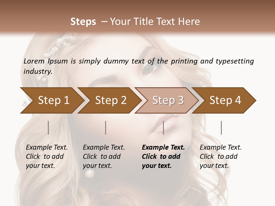 Space Needle Seattle Blue PowerPoint Template