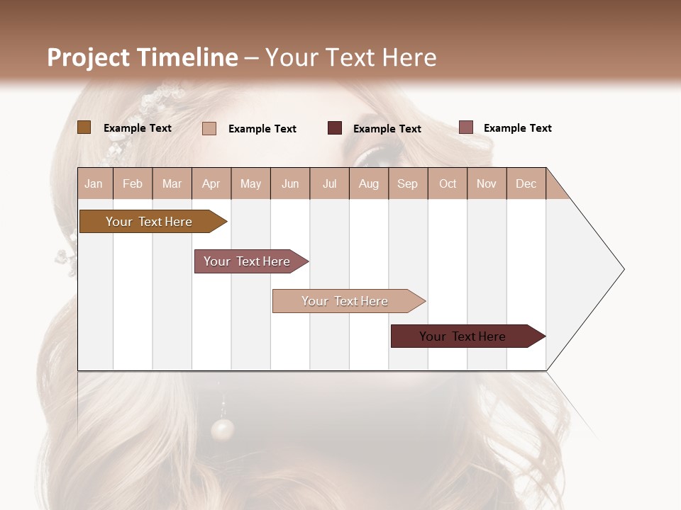Space Needle Seattle Blue PowerPoint Template