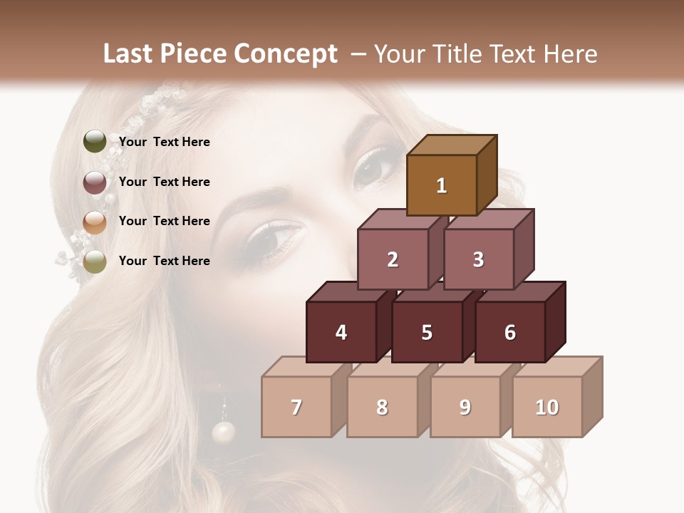 Space Needle Seattle Blue PowerPoint Template