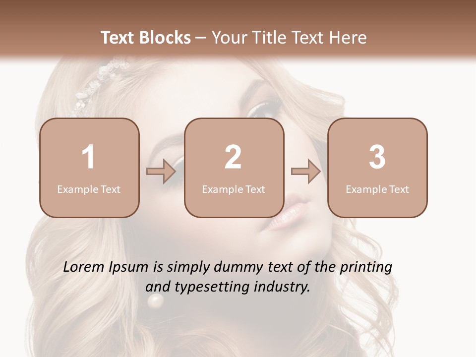 Space Needle Seattle Blue PowerPoint Template