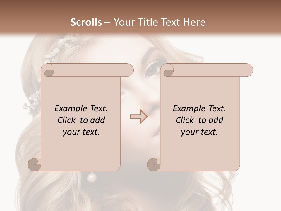Space Needle Seattle Blue PowerPoint Template
