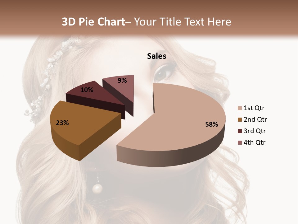 Space Needle Seattle Blue PowerPoint Template