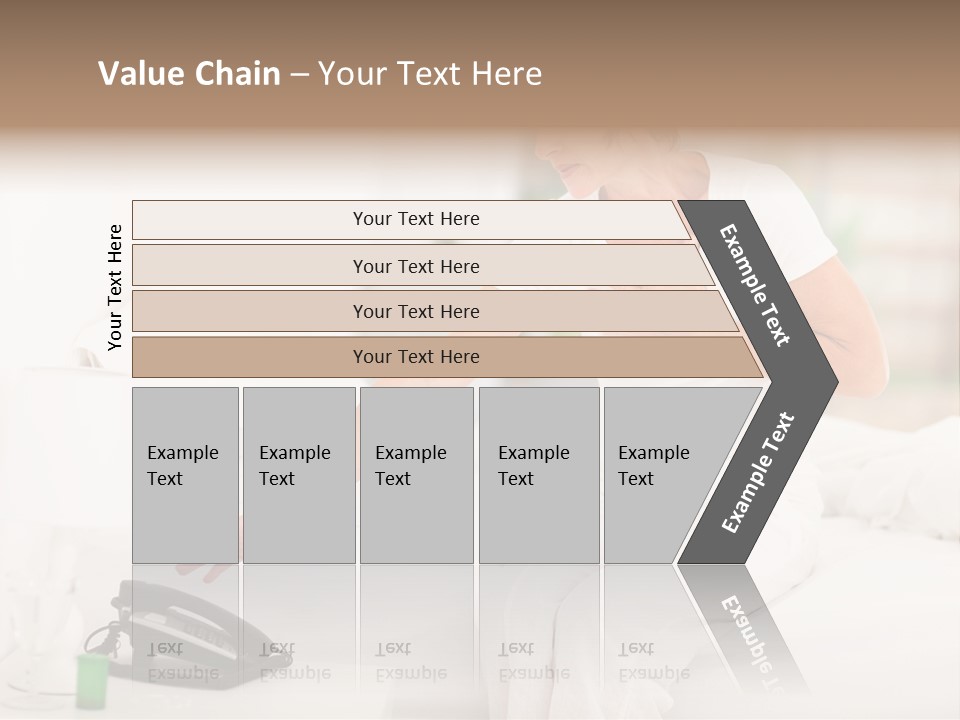 Mid Age Call Unhappy PowerPoint Template