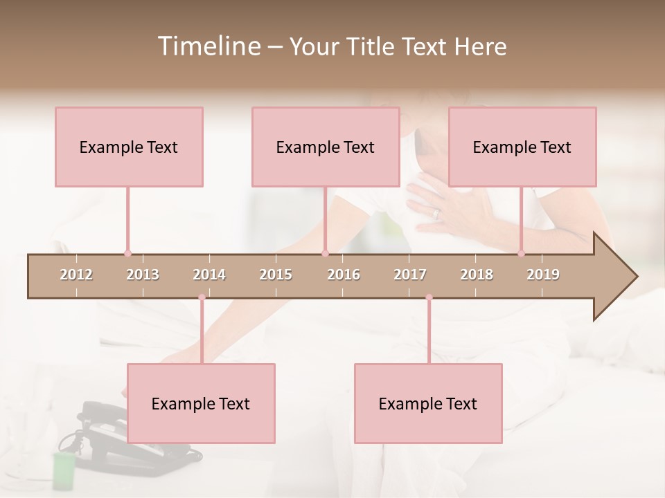 Mid Age Call Unhappy PowerPoint Template