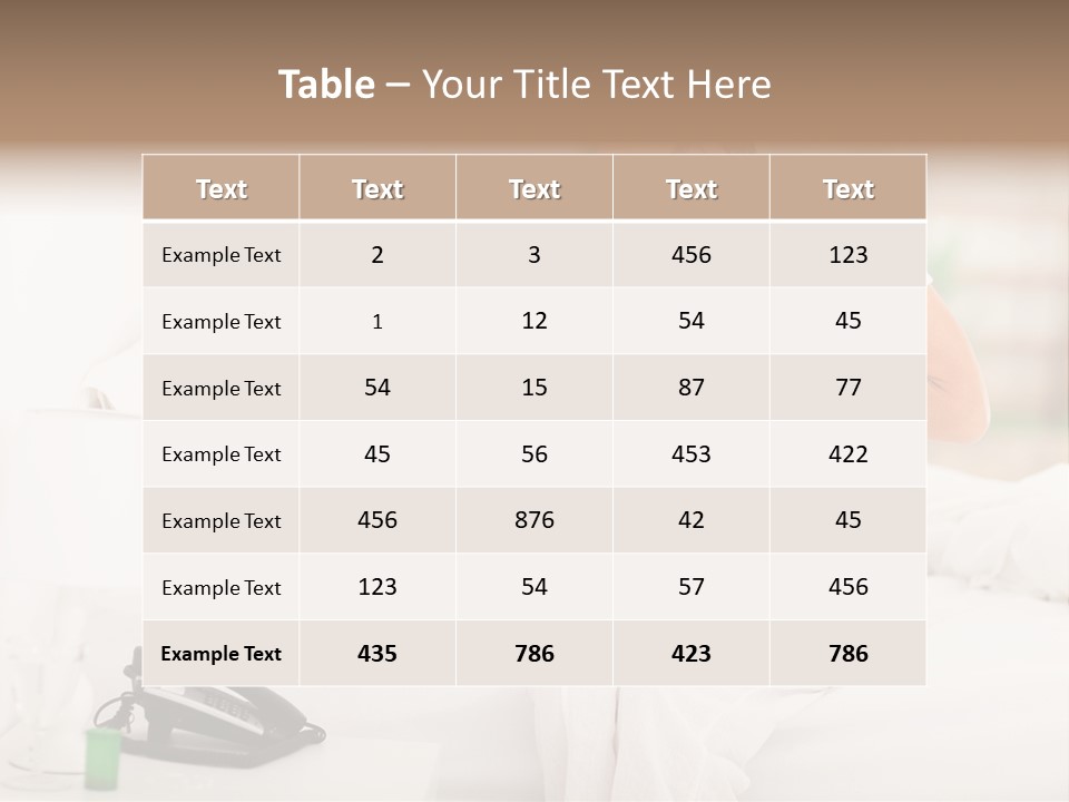 Mid Age Call Unhappy PowerPoint Template