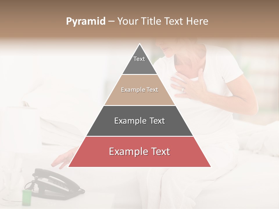 Mid Age Call Unhappy PowerPoint Template