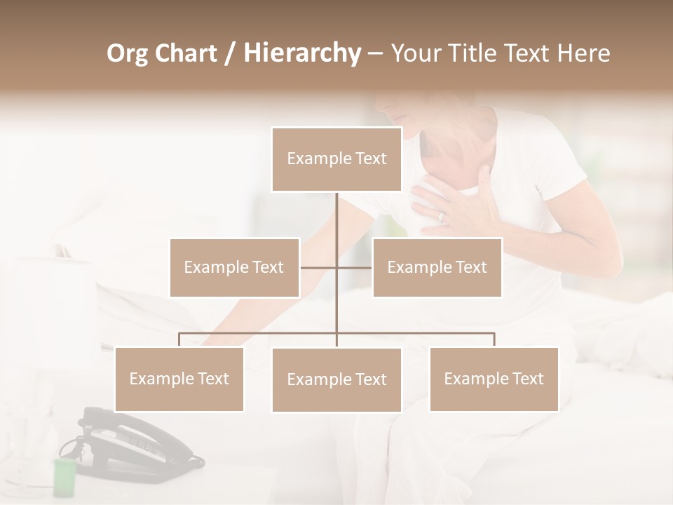 Mid Age Call Unhappy PowerPoint Template