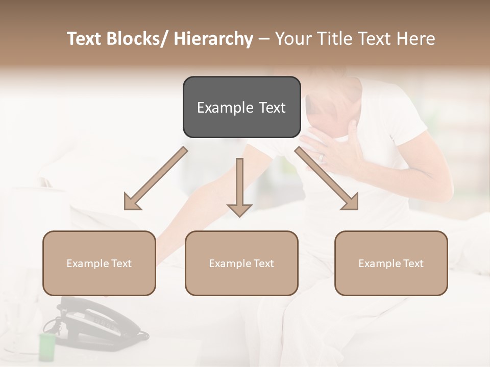 Mid Age Call Unhappy PowerPoint Template