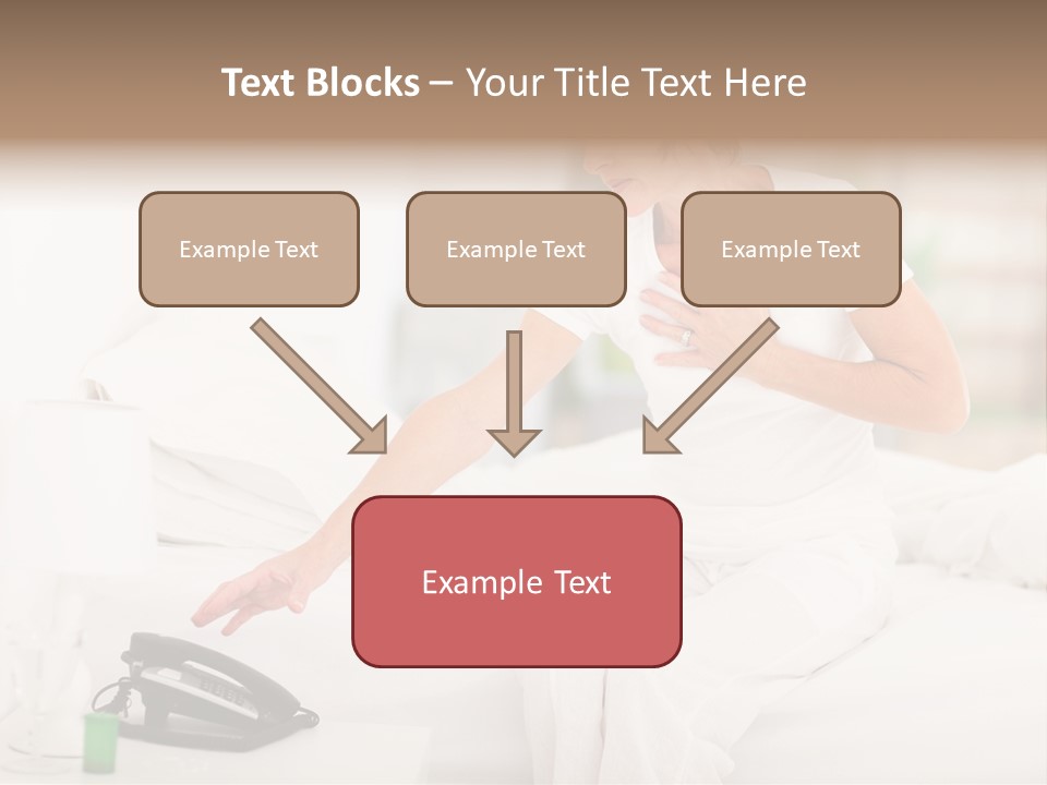 Mid Age Call Unhappy PowerPoint Template