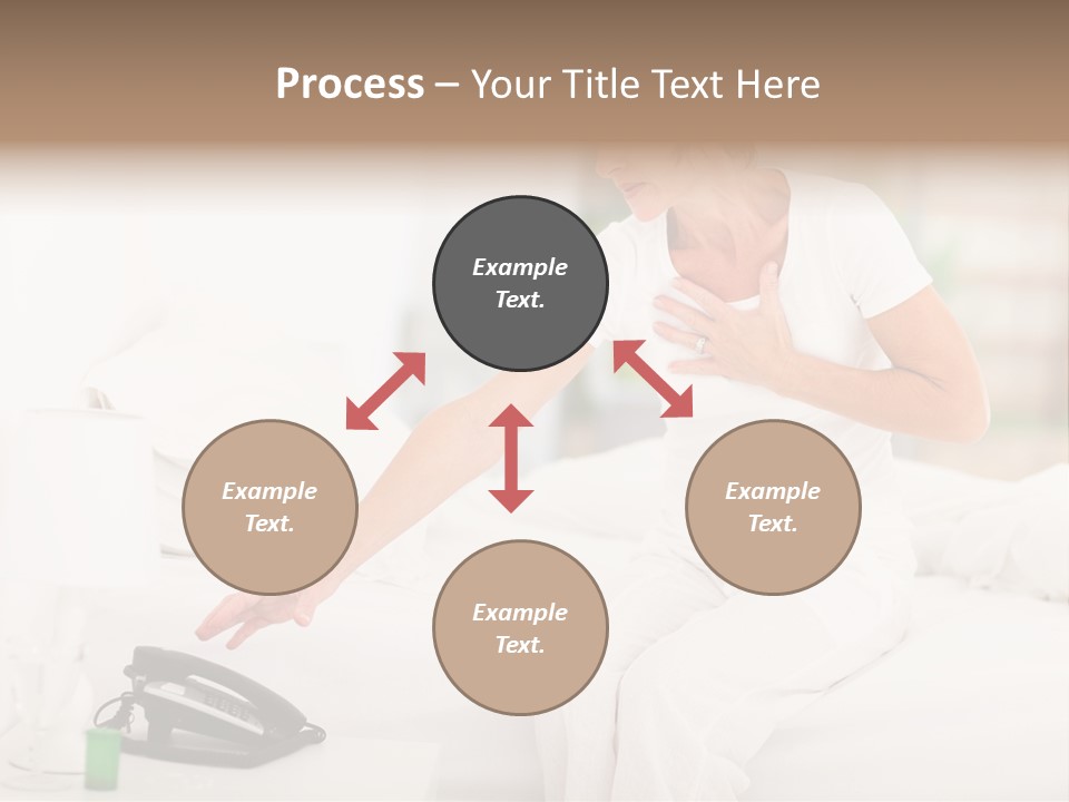 Mid Age Call Unhappy PowerPoint Template