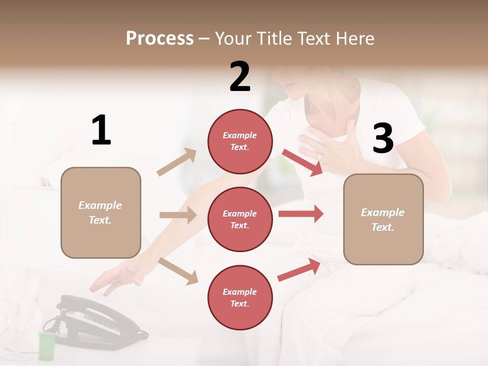Mid Age Call Unhappy PowerPoint Template