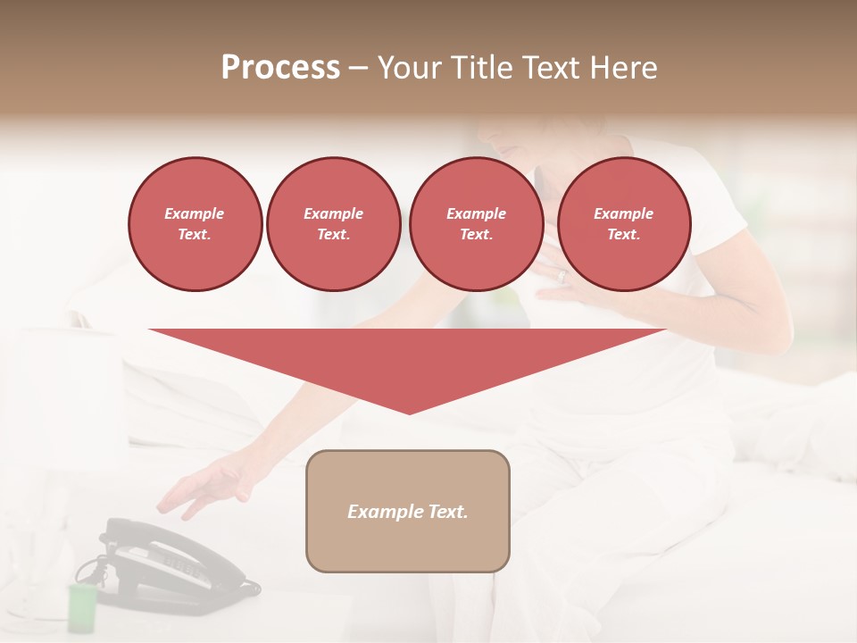 Mid Age Call Unhappy PowerPoint Template