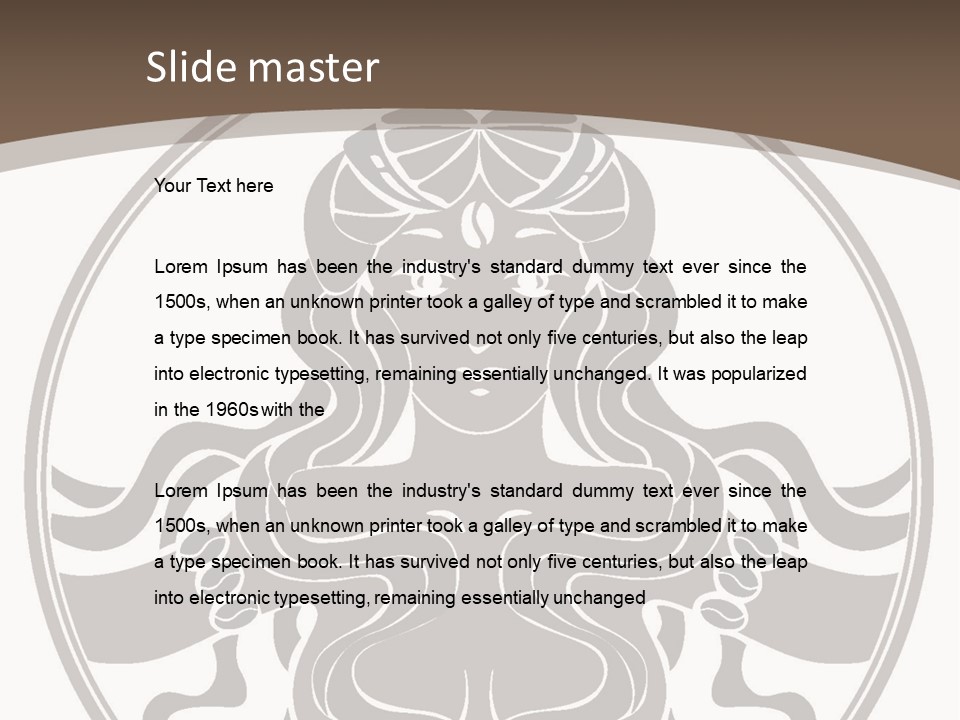 Sticker Design Art PowerPoint Template