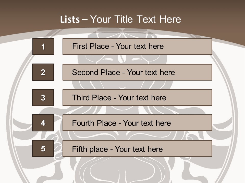 Sticker Design Art PowerPoint Template