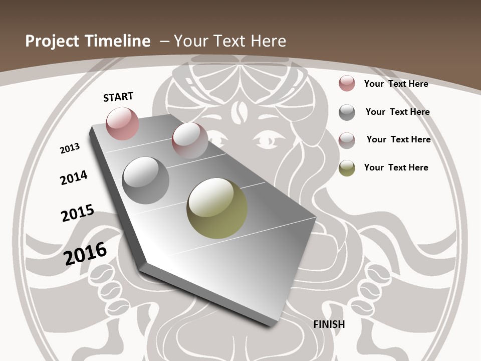 Sticker Design Art PowerPoint Template