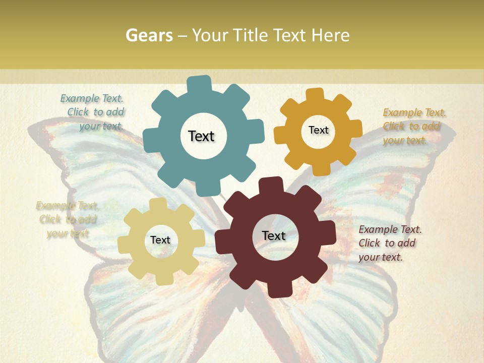 Art Contemporary Art Shape PowerPoint Template