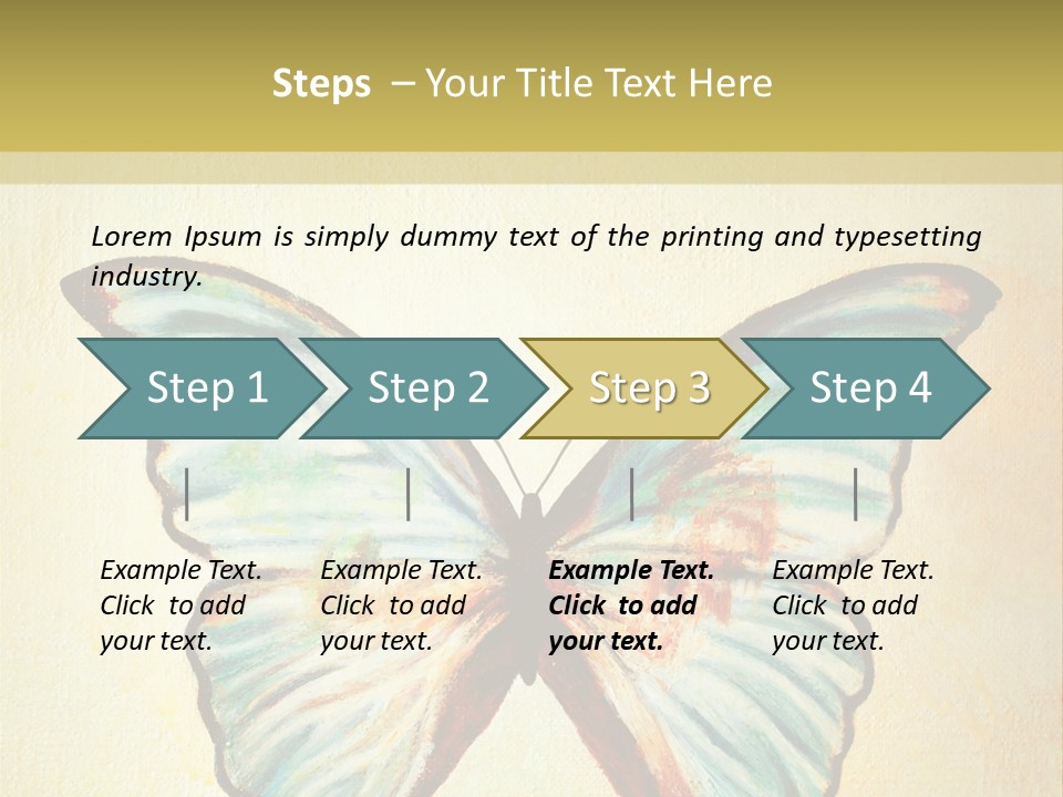 Art Contemporary Art Shape PowerPoint Template