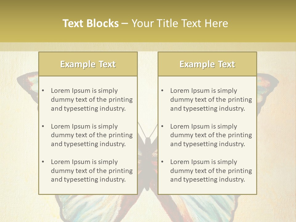 Art Contemporary Art Shape PowerPoint Template