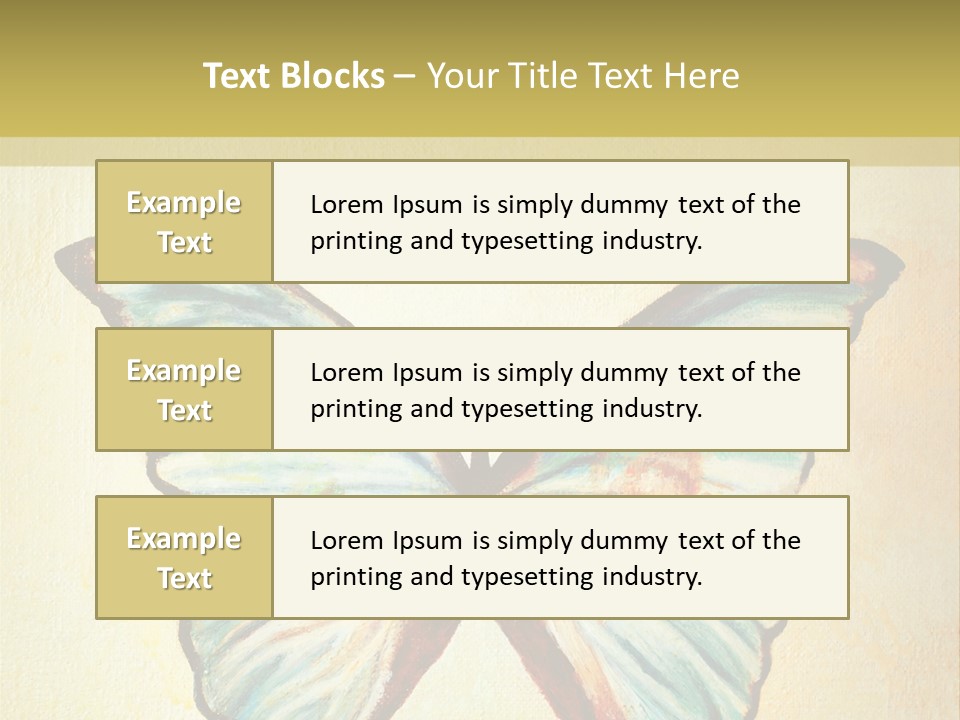 Art Contemporary Art Shape PowerPoint Template