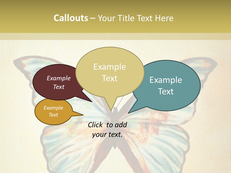 Art Contemporary Art Shape PowerPoint Template