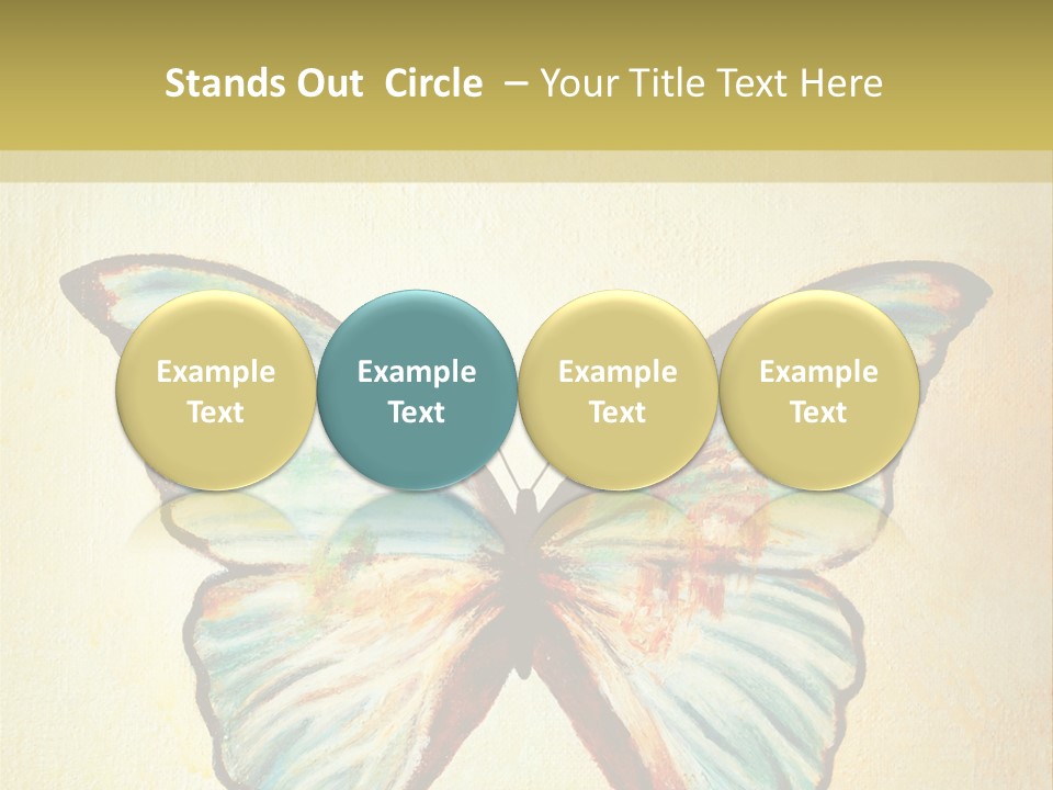 Art Contemporary Art Shape PowerPoint Template