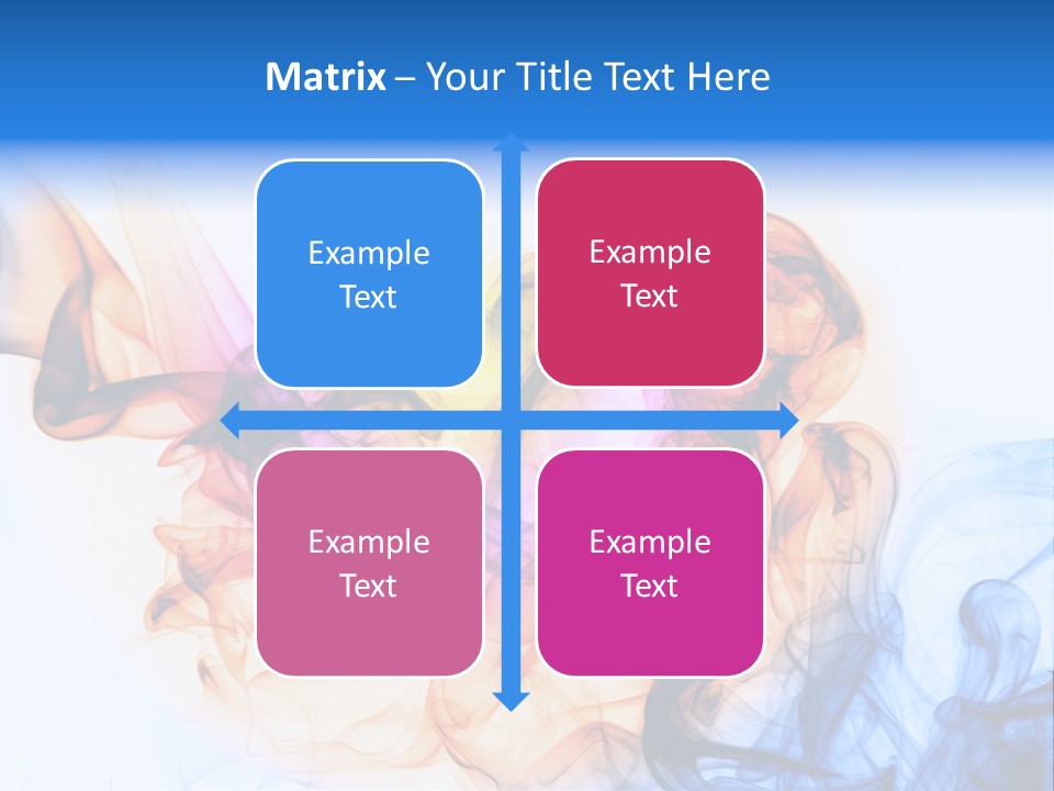 Effect Fire Black PowerPoint Template