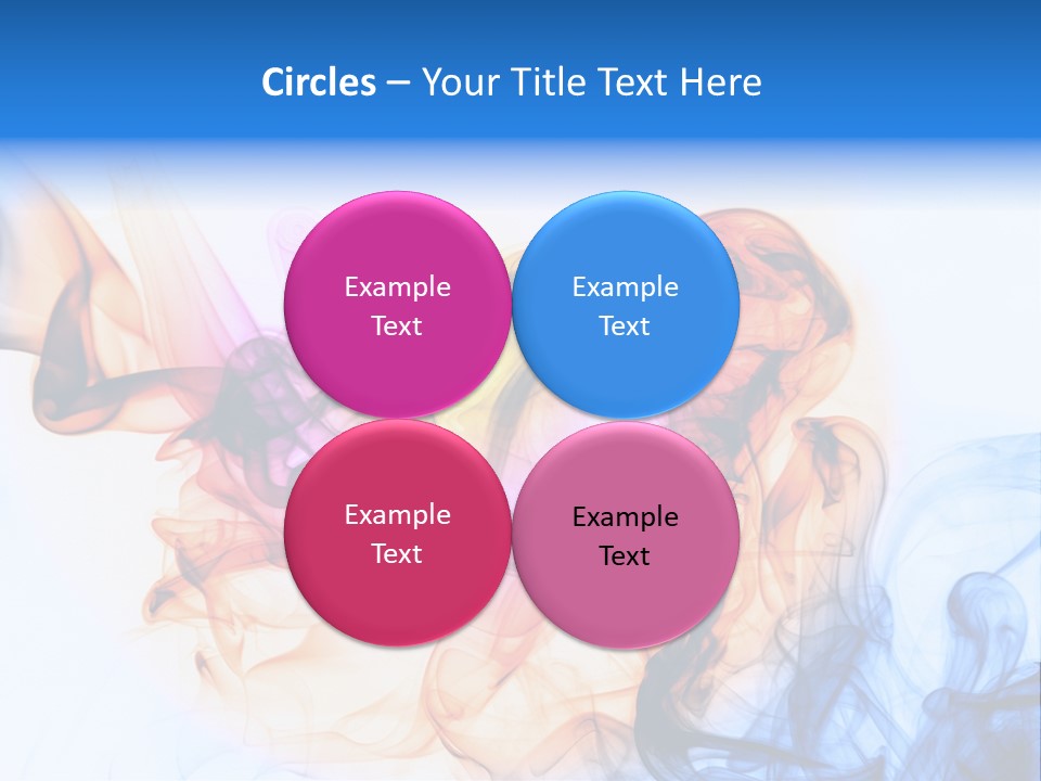 Effect Fire Black PowerPoint Template